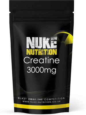 Creatine Tablets 3000mg - 365 Tablets - Pure Creatine Monohydrate Supplements Boost Muscle Mass, Bulk & Strength - Excellent Pre Workout for Men & Women - Boost Energy & Performance