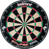 Dartboard | Eclipse Pro | Ultra-Visible Number Ring & Spider | Championship Quality Sisal Bristle | Staple-Free Construction