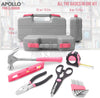 39pc Pink Ladies Tool Kit - Essential DIY and Home Repair Tools Set for Women