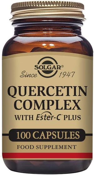 Quercetin Complex with Ester-C Plus Vegetable Capsules - 100 count (Pack of 1)