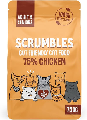 Adult and Senior Cats Dry Food, 750g