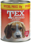 Tex Beef 59P - Wet Dog Food - 400g - Pack of 12