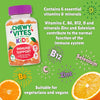 Kids | Immune Support 60 Gummy Vitamins | High Strength Vitamin D | Vitamin C B6 B12 Zinc Selenium | 1-a-Day | 2 Months Supply | Real Fruit Juice | Vegan | 3 Year+