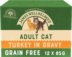 Complete Wet Adult Cat Food Turkey, 12 x 85 g