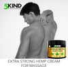 Extra Strong Hemp Cream 300ml - High Strength Hemp Oil and Arnica Cream - for Massaging Joints & Muscles, Lower Back, Feet, Knees, Neck & Shoulders - Rich in Natural Ingredients