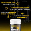 Pre-Workout Powder, Fruit Punch Flavor | Energy Boost with Beta Alanine, Creatine, Caffeine, L-Carnitine, BCAAs, Taurine & Vitamin B3 B6 | Natural Ingredients | 450g, 60 Servings