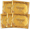 24K Gold Bio Collagen Crystal Face Mask + Eye Mask + Lip Mask, Anti ageing Skin Care (5pairs/set)