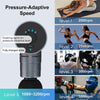 Massage Gun Mini Deep Tissue, Muscle Massage Gun with 4 Silicone Heads 5 Levels, 3200 rpm 1.03lb Portable Suitcase Quiet Percussion Massage Gun for Muscle Relaxation Long Battery Life Type -C