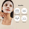 Organic Collagen Mask, Organic Collagen Real Deep Mask, Face Mask Overnight, Collagen Film Hydrating Anti-Wrinkle Lifting Peel Off Mask Moisturising Face Mask，Pore Minimising Elasticity, 3 Pcs