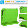 10 inch Kidsproof Protective Cover with Foldable Handle Stand and Screen Prodector for New Tablet 10, Not for iPad - Green