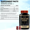 Creatine Gummies 5000mg 90 Gummies 45 Days Supply Creatine Monohydrate Gummies - Berry Flavoured Creatine - Pre Workout Gym Supplement for Men & Women - Vegan Chews Chewable Max recommneded strength