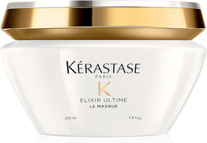 Kérastase Elixir Ultime, Oil-infused Lightweight Shine Conditioning Treatment, For Dull Hair, With Five Precious Oils, Masque Elixir Ultime, 200ml