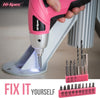 Pink 20pc Home DIY Tool Kit. Complete Household Hand Tools. All Essential Repairs in a Bag