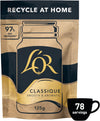 L’OR Classique Instant Coffee Refill 125G (Pack of 6, Total 750G)