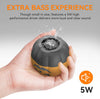 Mini Portable Bluetooth Speaker, Waterproof Wireless Speaker, USB-C charging, TWS Stereo Pairing, Built In Microphone, Small Speaker for Outdoor, Travel, Home