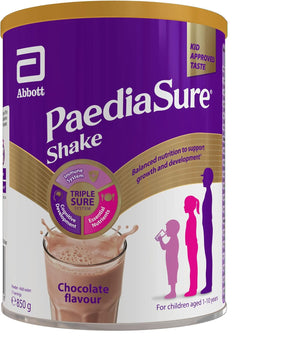 PaediaSure Shake, 850g, Chocolate Flavour Balanced Nutritional Supplement Drink, Multivitamin for Kids with Protein, Carbohydrates, Essential Fatty Acids and Minerals to Support Growth and Development