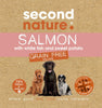 Grain Free Wet Dog Food Tins - Salmon & White Fish - Natural, Grain Free Dog Food Pate Pet Food - Multipack 395g (Pack of 12 Cans)