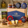 | Cheese, Chutney & Cracker Gift Box | 4 Luxury Snowdonia Cheeses, 2 Snowdonia Crafted Chutneys & Wholemeal Crackers