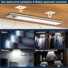 Under Cupboard Kitchen Lights LED - Cabinet Light Motion Sensor Indoor Rechargeable Strip Wardrobe Lighting Battery Operated Magnetic Stick on Wireless USB Powered for Shelf Stairs Counter Closet