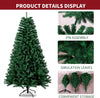 5ft Premium Christmas Tree 580 Branch Tips Green Xmas Trees Bushy Artificial Christmas Tree Pine Tree with Metal Stand Easy to Assemble Realistic Spruce Branches Christmas Tree for Indoor and Outdoor