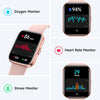 Smart Watches for Women Men Answer/Make Call, 1.8" Alexa Built-in Fitness Tracker, 24H Heart Rate, Blood Oxygen, Sleep, IP68 Waterproof, 100 Sport Mode Smartwatch for Android iOS Phone Gifts, Pink