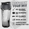 2.0 Vortex Blender Shaker Bottle Upto 828 ml | No Blending Ball or Whisk | USA Made | Portable Pre Workout Whey Protein Drink Shaker Cup | Mixes Cocktails Smoothies Shakes | Top Rack Safe