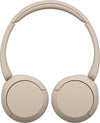 WH-CH520 Wireless Bluetooth Headphones - up to 50 Hours Battery Life with Quick Charge, On-ear style - Beige