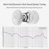 P22 Wired On Ear Headphones No Microphone HiFi Stereo Portable Headphone Lightweight and Foldable Comfortable Fit Noise Isolating White FD71190101