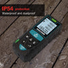 Laser Distance Meter, IP54 Laser Measure with 2 Bubble Levels,Portable Laser Rangefinder Digital Distance Meter with 4 Line LCD Display and Bigger Clear Backlight