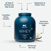 Vanilla Whey Protein Powder | 2.27kg | 23g Protein per Serving | 76 Servings | Sourced from EU Grass-Fed Cows | Superior Mixability & Taste