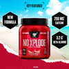 Nutrition N.O.-Xplode Pre Workout Powder Food Supplement, Energy and Focus Booster with Caffeine, Amino Acids, Vitamin C and Zinc, Red Rush Flavour, 30 Servings, 390 g