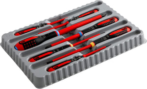 9888S BE-9888s VDE Ergo Slot/Pozi Screwdriver Set (7 Pieces)