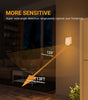 Night Light Plug in Wall, LED Motion Sensor Lights Indoor, Dimmable Warm White Night Light Smart Auto on/Off Lighting, for Nursery Kids Children's Room Bedroom,Stairs,Hallway,Corridor (2Pack)