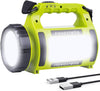 Rechargeable LED Torch, Multi-Functional Camping Light, Waterproof Outdoor Spotlight Searchlight, High Power Beam Flashlight, 650lm Lightweight Lantern