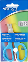 5 inch Children Scissor with Easy Opening Aid - Blue