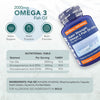 Omega 3 Fish Oil 2000mg, EPA 660mg DHA 440mg per Daily Serving. 120 Capsules (2 Months Supply). Supports Heart, Brain Function and Eye Health. 2 Capsules Per Serving