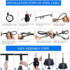 Fitness Cable Pulley System LAT Pulldown and Lift Cable Machine Home Gym Muscle Arm Strength Training Equipment