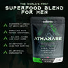 ® ATHANASE® | Men's Super Greens Powder | Superfood Powder Blend | Includes Ashwagandha, Lions Mane, Maca Root, Shilajit, Fenugreek & More | 250g & 50 Servings | UK - Previously Ambrosia