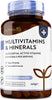 Multivitamins & Minerals - 365 Vegan Multivitamin Tablets - 1 Year Supply - Multivitamin Tablets for Men and Women with 26 Essential Active Vitamins & Minerals - Made in The UK by