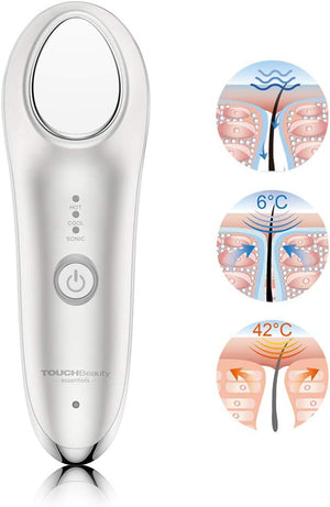 Facial Massage Sonic Anti-wrinkle Skin Care Hot & Cold Anti-aging Facial Massager with Vibration Beauty Device AG-1389