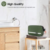 Travelling Toiletry Bag Portable Hanging Water-Resistant Wash Bag for Travelling, Business Trip, Camping (Deep Green/A)