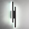 Led Wall Lights Indoor 16W, Modern Classy Long Led Wall Light 6500K Cool White, Creative Parallel Lines Design Wall Sconce Light, Wall Lamps for Bedroom Living Room Corridor Hallway