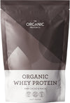 The Organic Protein Co. – Chocolate Organic Whey Protein Powder | Additive Free, Undenatured, Bioactive, UPF Free, Emulsifier Free, Primarily Grass Fed, Vegetarian, Gluten Free – 400g