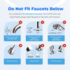 Water Filter Tap WD-FC-01, NSF/ANSI Standard Certified Tap Water Filter System with Ultra Adsorptive Material, Reduces Chlorine and Odor - Fits Standard Faucets (1 Filter Included)