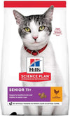 Hills Science Plan Senior 11+ Chicken Dry Cat Food - 1.5kg