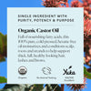 - Organic Castor Oil - Volumizing Hair Oil - Pure Castor Oil for Face, Hair & Scalp - Cold Pressed - Natural Conditioner - Omega Fatty Acids, Vegan - Beauty, Hair Care, & Self Care - 16oz