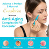 - Complexion Fix Concealer - Liquid Concealer for Under Eye + Dark Circles - Highlight, Contour, Correct - Anti-Aging - Vegan Makeup Pen - Hydrating Lightweight (1P Porcelain Pink)