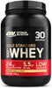 Gold Standard Whey Protein Powder Muscle Building Supplements With Glutamine and Amino Acids, French Vanilla Creme, 30 Servings, 900 g, Packaging May Vary, 891 - 908 g