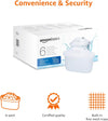 Water Filter Cartridges, 6 pack , fits and compatible with all BRITA jugs incl. PerfectFit & Amazon Basic Jugs