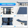 Oversized Folding Camping Bed for Adults,75 * 28" Extra Wide,2400D Oxford fabric,550lbs Load Capacity,Heavy Duty Sleeping Beds with Carry Bag, Portable Travel Camp Beds